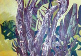 «Слушая Шопена. N 2», акрил, 60 x 80 см., 1985 г. 