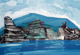 «Пейзаж», акрил, 60 x 80 см., 1990 г.