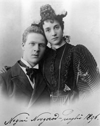 Feodor Chaliapin e Iole Tornaghi a Niznij Novgorod, 1896